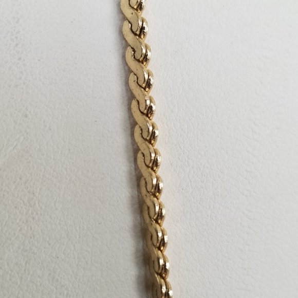 Fringe Necklace 20" Herringbone Chain - Picture 3 of 7